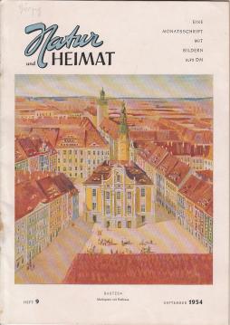 Natur und Heimat - Eine Monatsschrift mit Bildern. Heft 9 September 1954