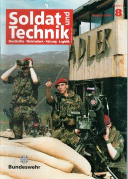 Soldat und Technik Zeitschrift für Wehrtechnik, Rüstung und Logistik Heft 8 / August 2000