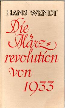 Die Märzrevolution von 1933