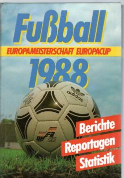 Fußball 1988 - Europameisterschaft, Europacup.