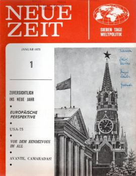 Neue Zeit : Wochenschrift für Weltpolitik Jahrgang 1975