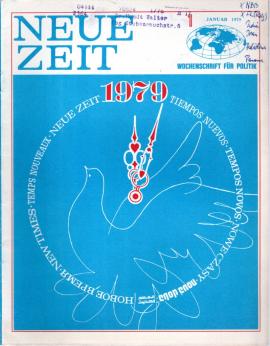 Neue Zeit : Wochenschrift für Weltpolitik Jahrgang 1979