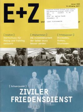 E + Z Entwicklung und Zusammenarbeit. - 44. Jg. 2003 - (11 Einzelhefte, Jg komplett)