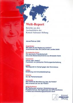 Welt-Report Berichte aus den Auslandsbüros der Konrad-Adenauer-Stiftung 2002 (komplett)