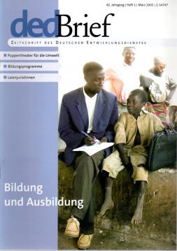 ded-Brief Zeitschrift des Deutschen Entwicklungsdienstes, Jhg. 2005