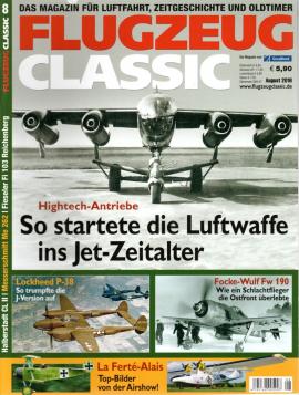 Flugzeug Classic. Das Magazin für Luftfahrt, Zeitgeschichte und Oldtimer Nr. 8 Aug. 2016