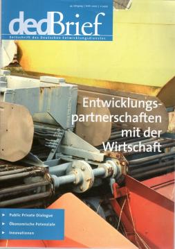 ded-Brief Zeitschrift des Deutschen Entwicklungsdienstes, Jhg. 2007