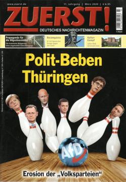 Zuerst! Deutsches Nachrichtenmagazin. 11. Jhg., März 2020