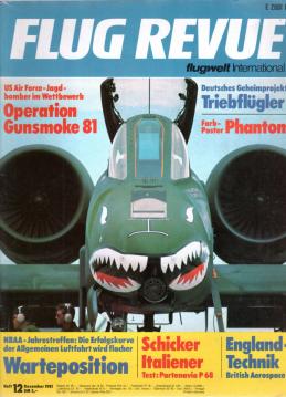 Flug Revue Flugwelt International Heft 12 Dezember 1981