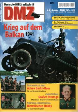 Deutsche Militärzeitschrift DMZ Nr. 59, 2007 Sept. - Okt.