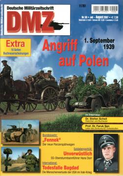 Deutsche Militärzeitschrift DMZ Nr. 58, 2007 Juli - Aug.