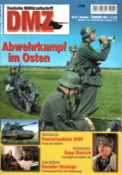 Deutsche Militärzeitschrift DMZ Nr. 54, 2006 Nov. - Dez.