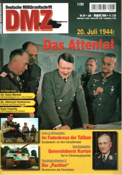 Deutsche Militärzeitschrift DMZ Nr. 64, 2008 Juli - Aug.