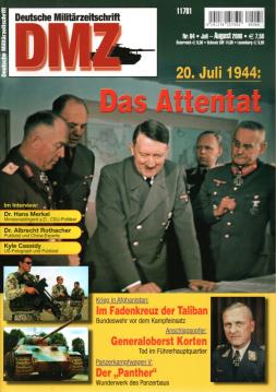Deutsche Militärzeitschrift DMZ Nr. 64, 2008 Juli - Aug.