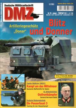 Deutsche Militärzeitschrift DMZ Nr. 79, 2011 Jan. - Feb.