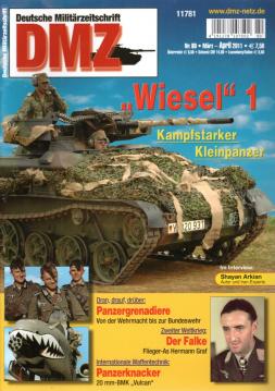 Deutsche Militärzeitschrift DMZ Nr. 80, 2011 März - Apr.