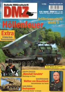 Deutsche Militärzeitschrift DMZ Nr. 83, 2011 Sep. - Okt.