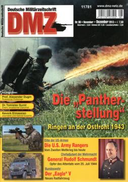 Deutsche Militärzeitschrift DMZ Nr. 96, 2013 Nov. - Dez.