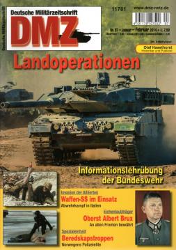 Deutsche Militärzeitschrift DMZ Nr. 97, 2014 Jan. - Feb.