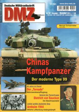 Deutsche Militärzeitschrift DMZ Nr. 102, 2014 Nov. - Dez.