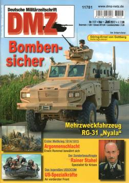 Deutsche Militärzeitschrift DMZ Nr. 117, 2017 Mai - Juni