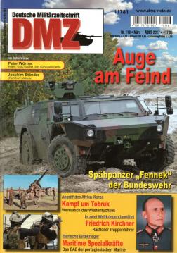 Deutsche Militärzeitschrift DMZ Nr. 116, 2017 März - Apr.