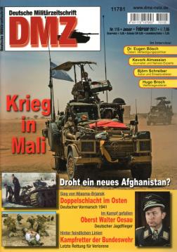 Deutsche Militärzeitschrift DMZ Nr. 115, 2017 Jan. - Feb.