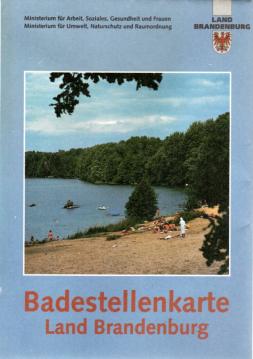 Badestellenkarte Land Brandenburg