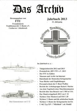 Das Archiv : Jahrbuch 2013. 21. Jahrgang