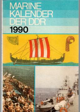 Marinekalender der DDR 1990