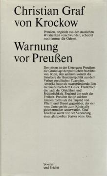 Warnung vor Preussen