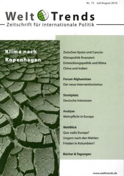 Klima nach Kopenhagen (WeltTrends / Zeitschrift für internationale Politik)
