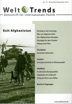 Exit Afghanistan (WeltTrends / Zeitschrift für internationale Politik)