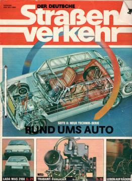 Der Deutsche Straßenverkehr, 33. Jahrgang, 1985
