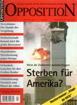 Opposition : Magazin für Deutschland. 4. Jahrgang Heft 5(2001)