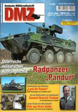 Deutsche Militärzeitschrift DMZ Nr. 133, Jan-Feb 2020