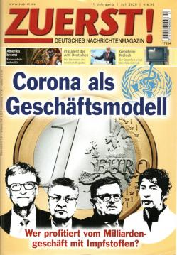Zuerst! Deutsches Nachrichtenmagazin. 11. Jhg., Juli 2020
