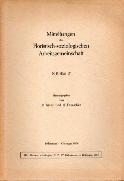 Mitteilungen der Floristisch-soziologischen Arbeitsgemeinschaft. N.F. Heft 17