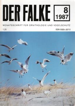 Der Falke. Monatsschrift für Ornithologie und Vogelschutz. Jahrgang 34, 08/1987