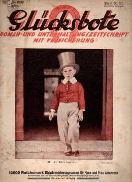 Glücksbote : Roman- u. Unterhaltungszeitschrift mit Versicherung, 4.Jahrg., Nr. 11(1930)