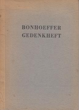 Bonhoeffer Gedenkheft