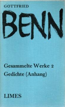 Gesammelte Werke. Bd. 2. Gedichte (Anhang)