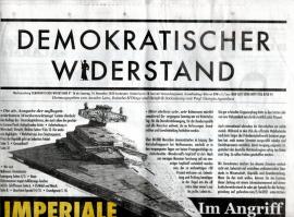 Demokratischer Widerstand. Wochenzeitung Nr. 26 ab 14. Nov. 2020