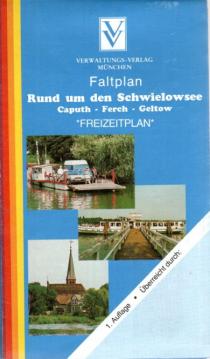 Rund um den Schwielowsee - Caputh - Ferch - Geltow :  Faltplan