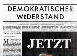 Demokratischer Widerstand. Wochenzeitung Nr. 44 ab 17.April 2021