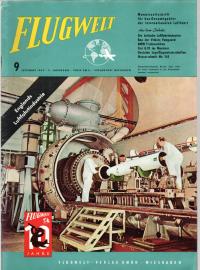 Flugwelt. Monatszeitschrift für das Gesamtgebiet der internationalen Luftfahrt. 11. Jhg., Nr. 9 (1959)