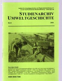 Studienarchiv Umweltgeschichte Nr. 9 (2004)