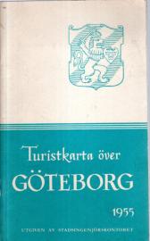 Turistkarta över Göteborg. Utgiven av Göteborgs stadsingenjörskontor. Skala 1:15 000.