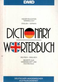Wörterbuch Deutsch-Englisch / English-German. Begriffe aus Wissenschaft und Hochschule