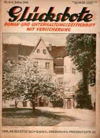 Glücksbote : Roman- u. Unterhaltungszeitschrift mit Versicherung, 8.Jahrg., Nr. 8(1934)